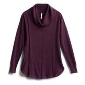 NWT Leo & Nicole Cotton Cowl Neck Pullover | XL